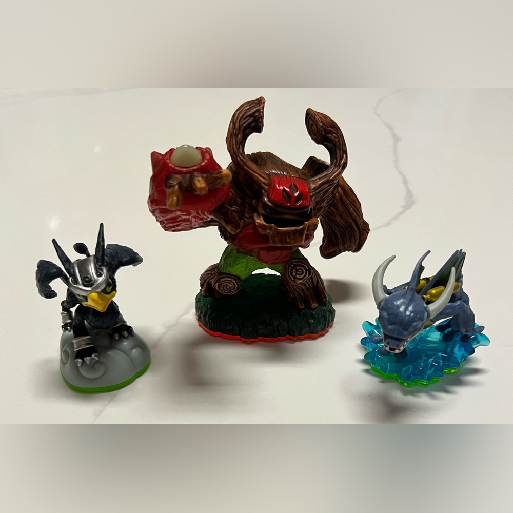 Tree Rex and Skylanders Spyro’s Adventures Figures